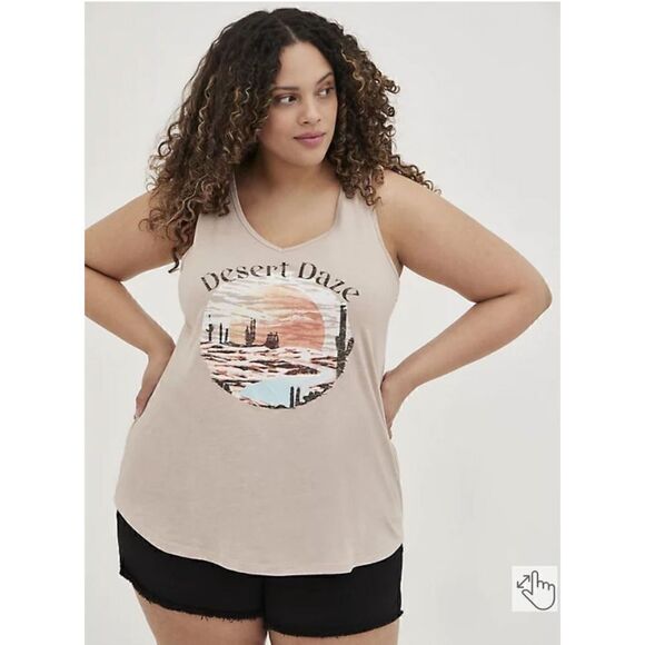 Torrid Desert Girlfriend Tank (Sz 4) - Picture 1 of 5
